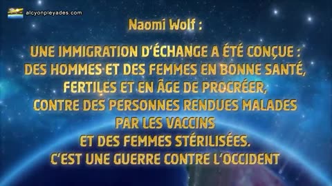 L'immigration hommes et femmes en bonne santé contre femmes malades et stérilisées par les vaccins