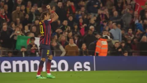 Unstoppable Neymar Jr. awesome goal.