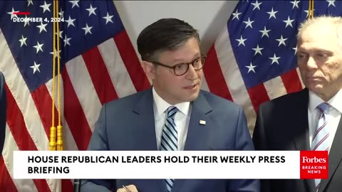 Speaker Johnson Offers Unflinching Rebuke Of Hunter Biden Pardon