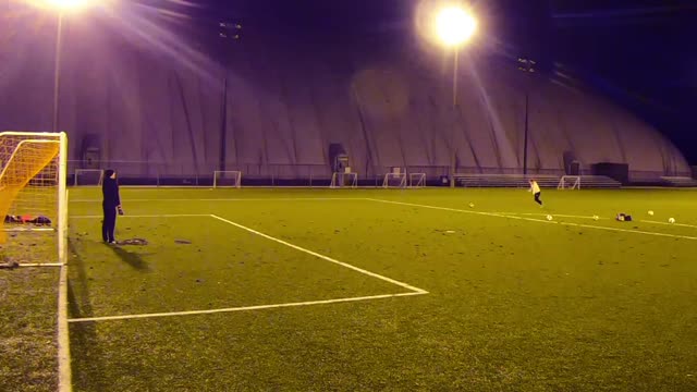 John & Eleni Volley practice 11-21-2020 Soccer