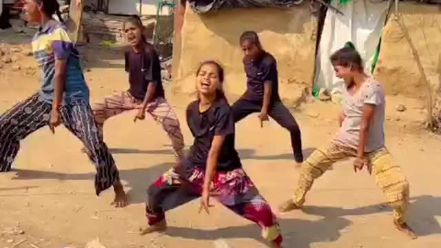 Hot group dance