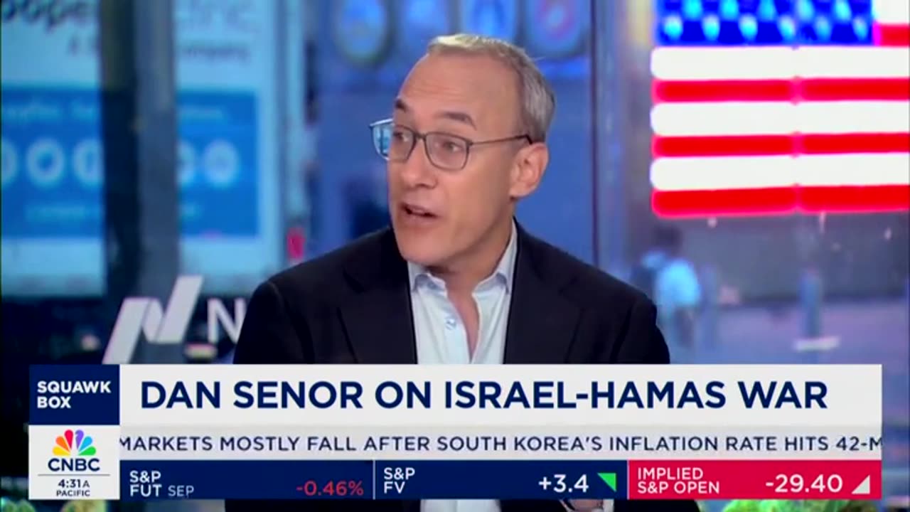 CNBC Guest Says Kamala Harris Was 'Factually Incorrect' Every Time She Spoke About Gaza Conflict