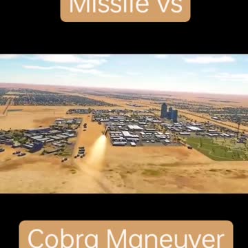 Missile Vs cobra manuver.