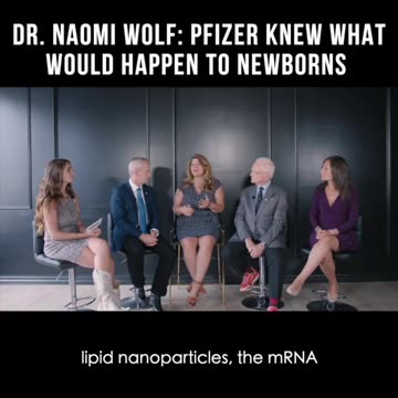 There’s a section in the Pfizer documents where there’s an 80% miscarriage rate.” Dr. Naomi Wolf