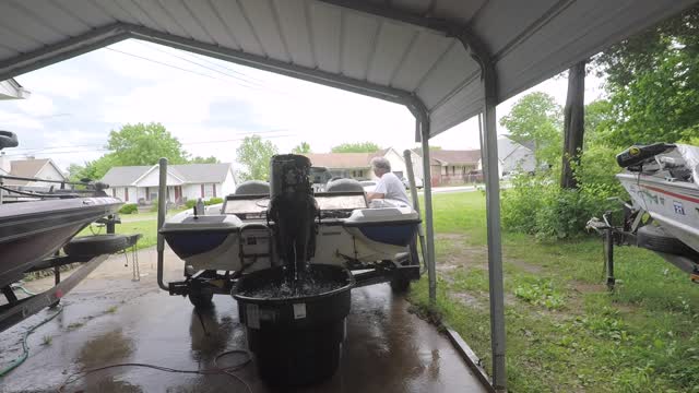 2009 Stratos with Evinrude 75hp E-Tec outboard