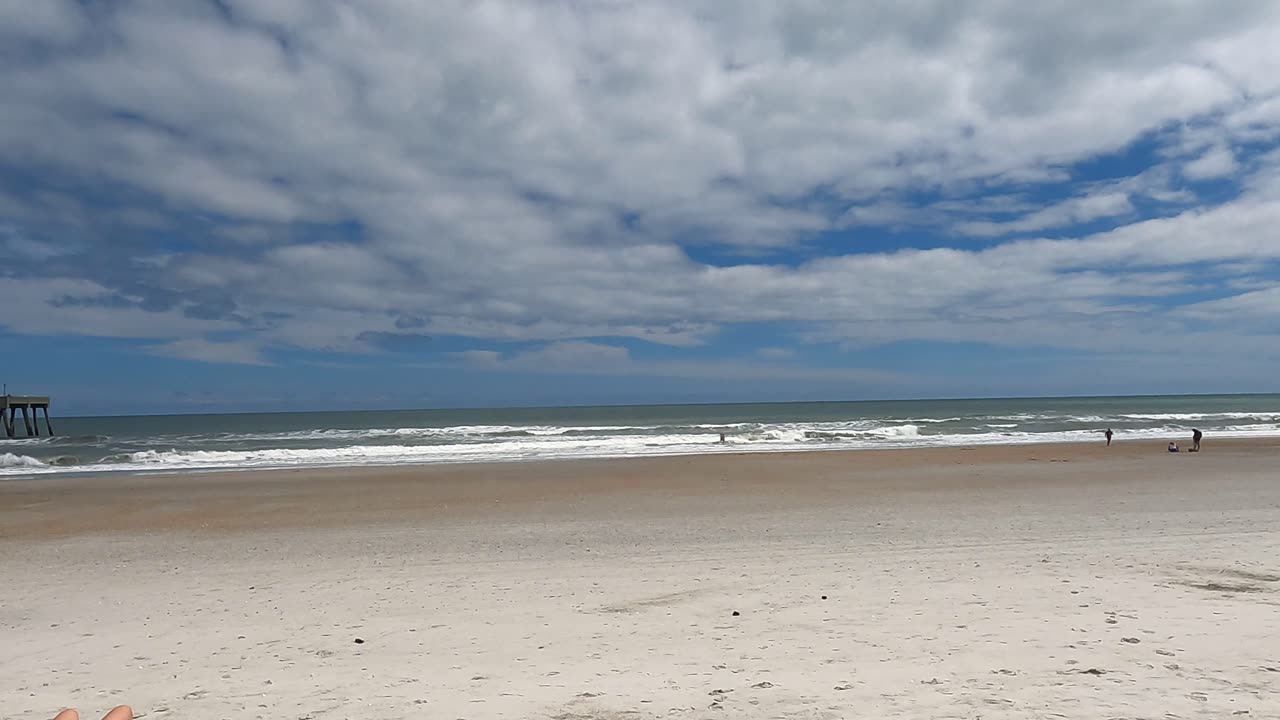 Just a Day at the Beach with the Ocean Waves ASMR