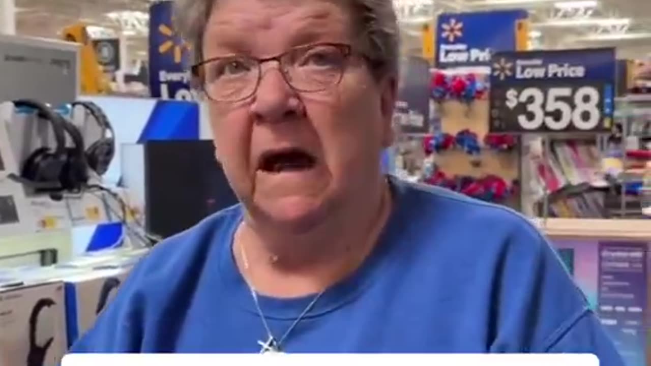 Patriot Gets Pranked in Wallmart Her Reaction Will Shock You