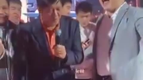 PRESIDENT PBBM SINGIN WITH SENATORS.