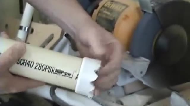 How to Make a PVC Drill Bit with Bench Grinder