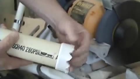 How to Make a PVC Drill Bit with Bench Grinder