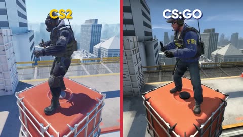 CS2 and CSGO comparison