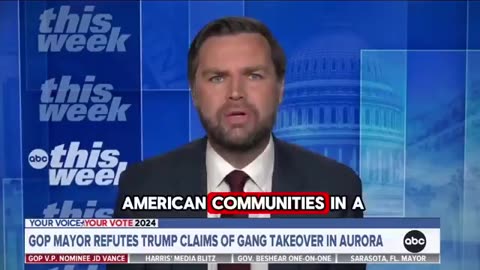 JD Vance Confronts ABC’s Martha Raddatz for Dismissing Venezuelan Migrant Gang Takeovers