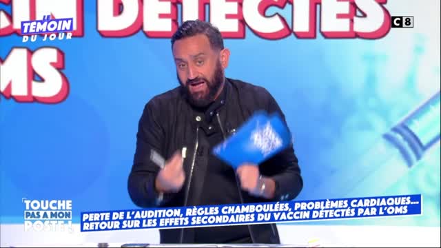 Hanouna consterné de voir Éloïse, victime du vaccin Pfizer