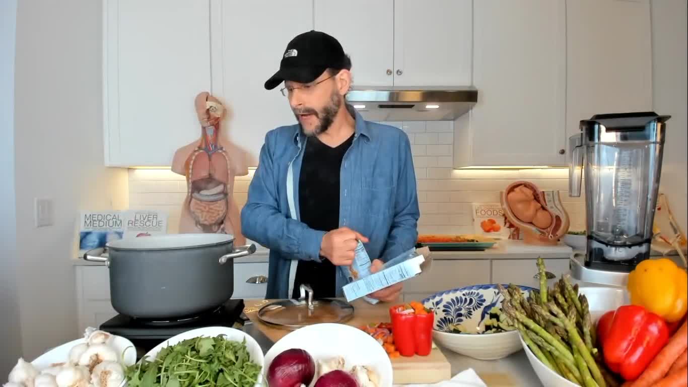 13.11.2021 - Roasted Veggie Pasta & Cooking Tips - Medical Medium Amazon live