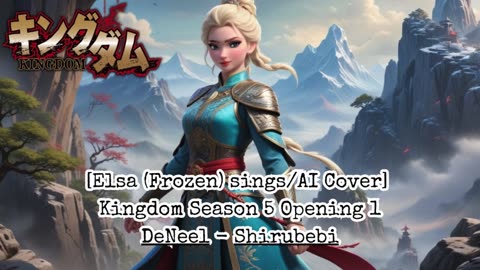 [Elsa (Frozen) sings/AI Cover] Kingdom Season 5 Opening 1 DeNeel - DOUKA