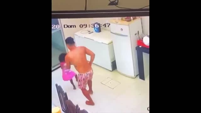 Mother leaves daughter alone with uncle and upon seeing the security footage. She was surprised!