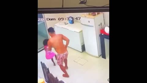 Mother leaves daughter alone with uncle and upon seeing the security footage. She was surprised!