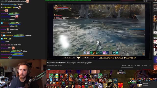 Asmongold Reacts To "Ashes Of Creation MMORPG - Huge Progress & New Gameplay 2020" - TheLazyPeon