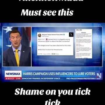 Harris Campaign Caught Bribing Influencers