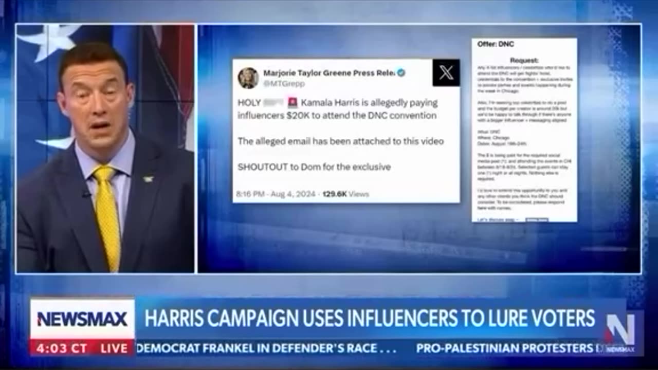 Harris Campaign Caught Bribing Influencers