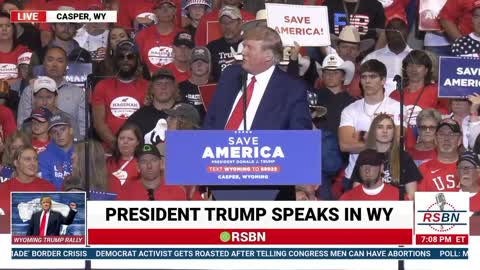 Highlights from Trump's Rally in Casper, WY 5/28/2022