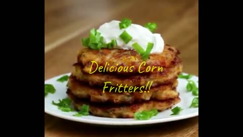 Delicious Homemade Corn Fritters Recipe