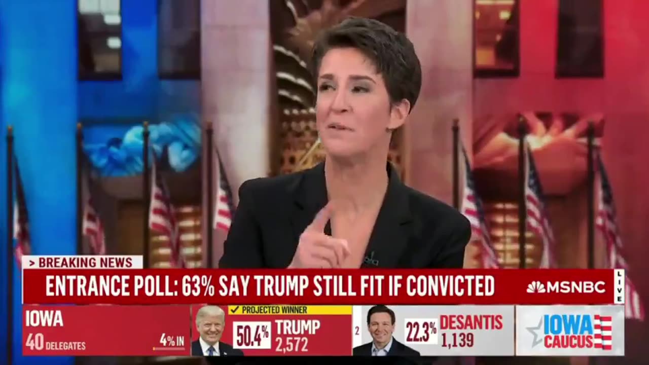 Rachel Maddow displays her TDS | 1/15/24