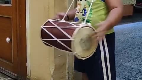 baby video 2021...o yaara dhol baja k 😁....2 year old baby... #shorts #youtubeshorts #trending