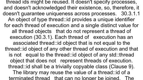 Is stdthreadid unique across processes