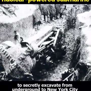 The Soviet land-based nuclear-powered submarine.