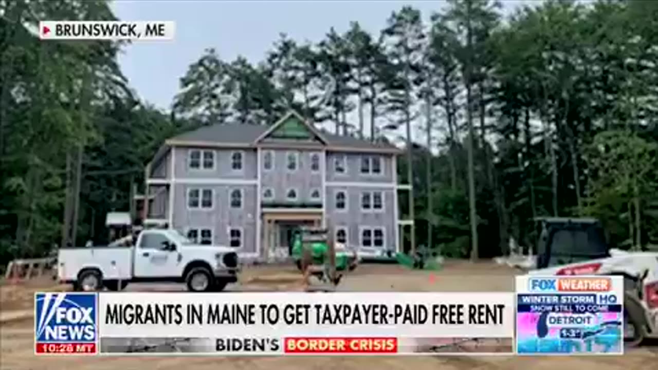 Maine taxpayers forced to fund apartment buildings to house illegal immigrants