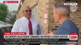 Reporter Asks Uvalde School Police Chief Some Tough Questions (VIDEO)