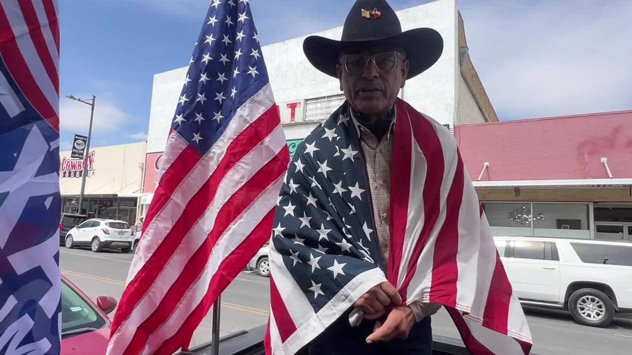 I had a great time speaking with South Texan patriots as they waited for Trump Parade