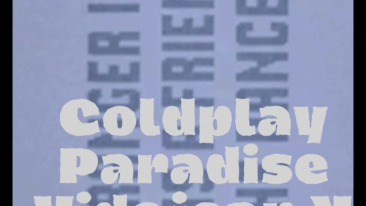 Coldplay Paradise Vidojean X Oliver Loenn Remix