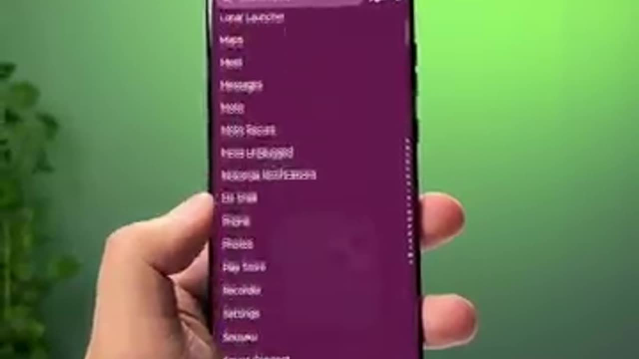 Informative short video regarding Android Launcher