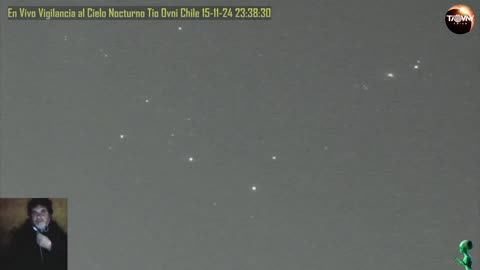 Live Surveillance of the Night Sky Uncle UFO Chile 11-15-24