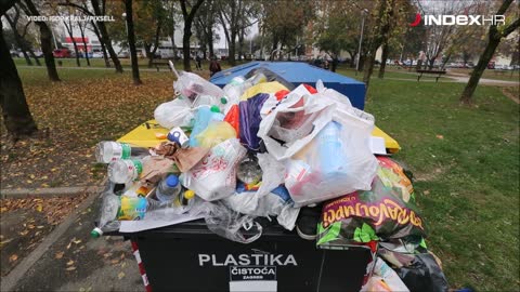 Zagreb pun smeća, počela odvožnja