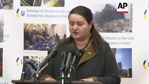 Ukraine's US Amb. notes war crimes against Russia