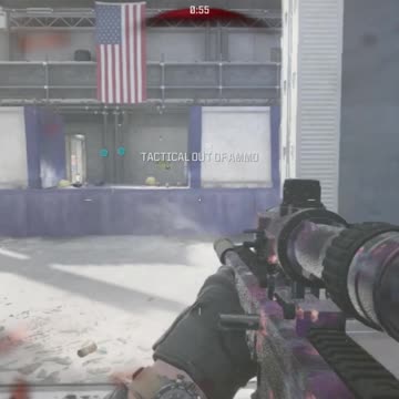 JULY'S SNIPER RIFLE HIP SHOTS - XBOX - CALL OF DUTY MW3 GAME PLAY