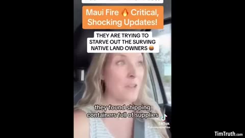 GOVERNMENT BLOCKS MAUI AID