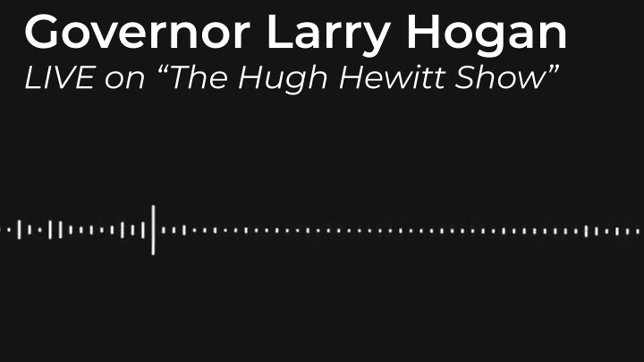 Larry Hogan March 24, 2020 Hugh Hewitt Show