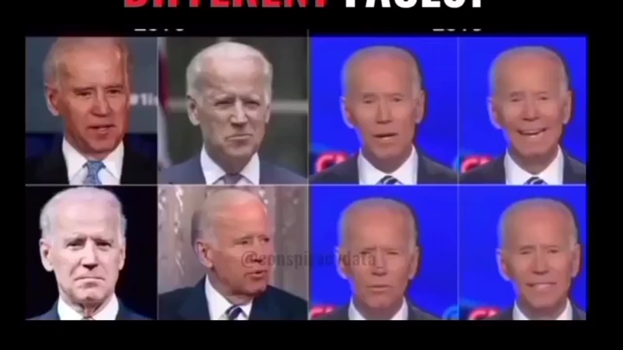 Biden has so many different FACES