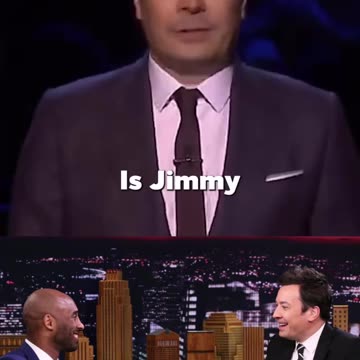 How Jimmy Fallon me Kobe 😳