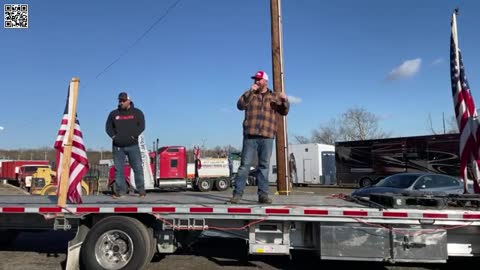 The People's Convoy- Morning update and drivers meeting 3/25/2022