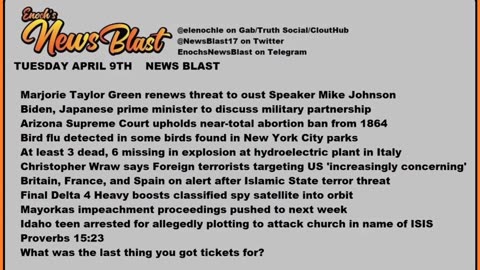 Enoch's News Blast