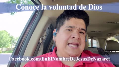 Conoce la voluntad de Dios