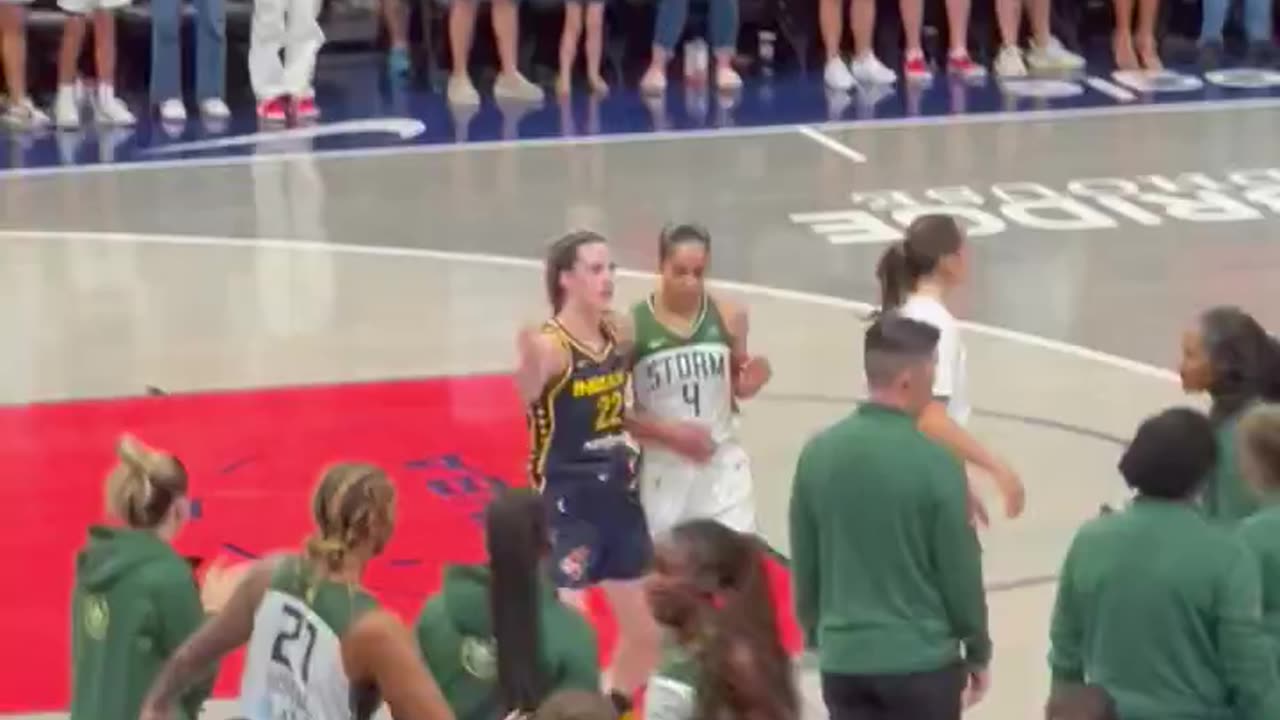 If a white player did this to a black player, she'd be fined and suspended, PROVE ME WRONG