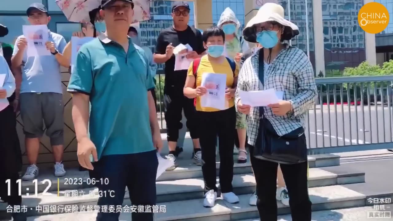 China's Banks Collapse, Freezing Deposits and Forcing Desperate Account Holders to Fight Back