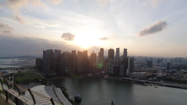 Sky Park @ MBS Singapore City View