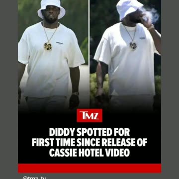 Diddy the woman beater just want out like it nothing you coward 5/22/24